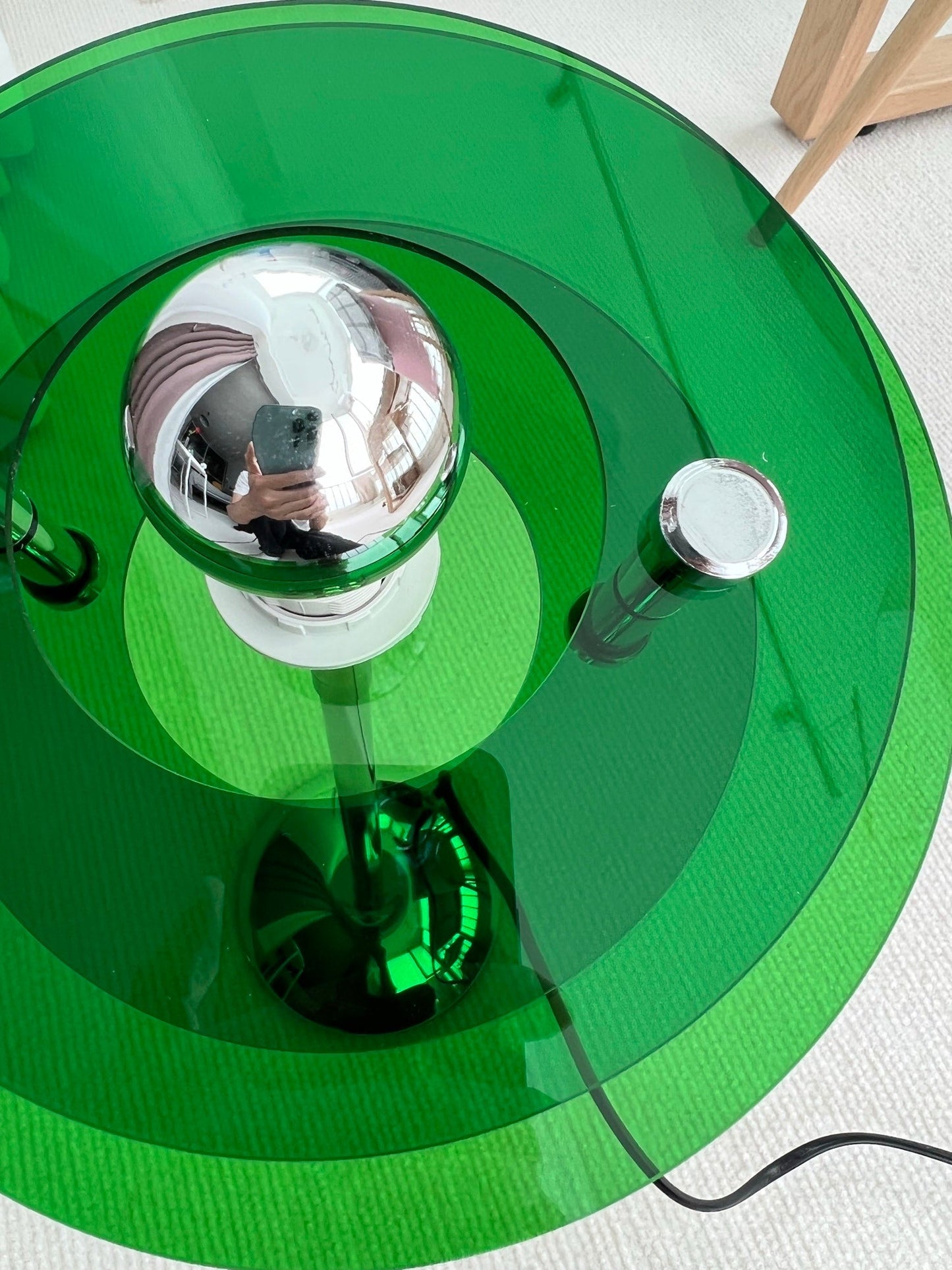 MirroredStyle - Geometrisk UFO Bordlampe
