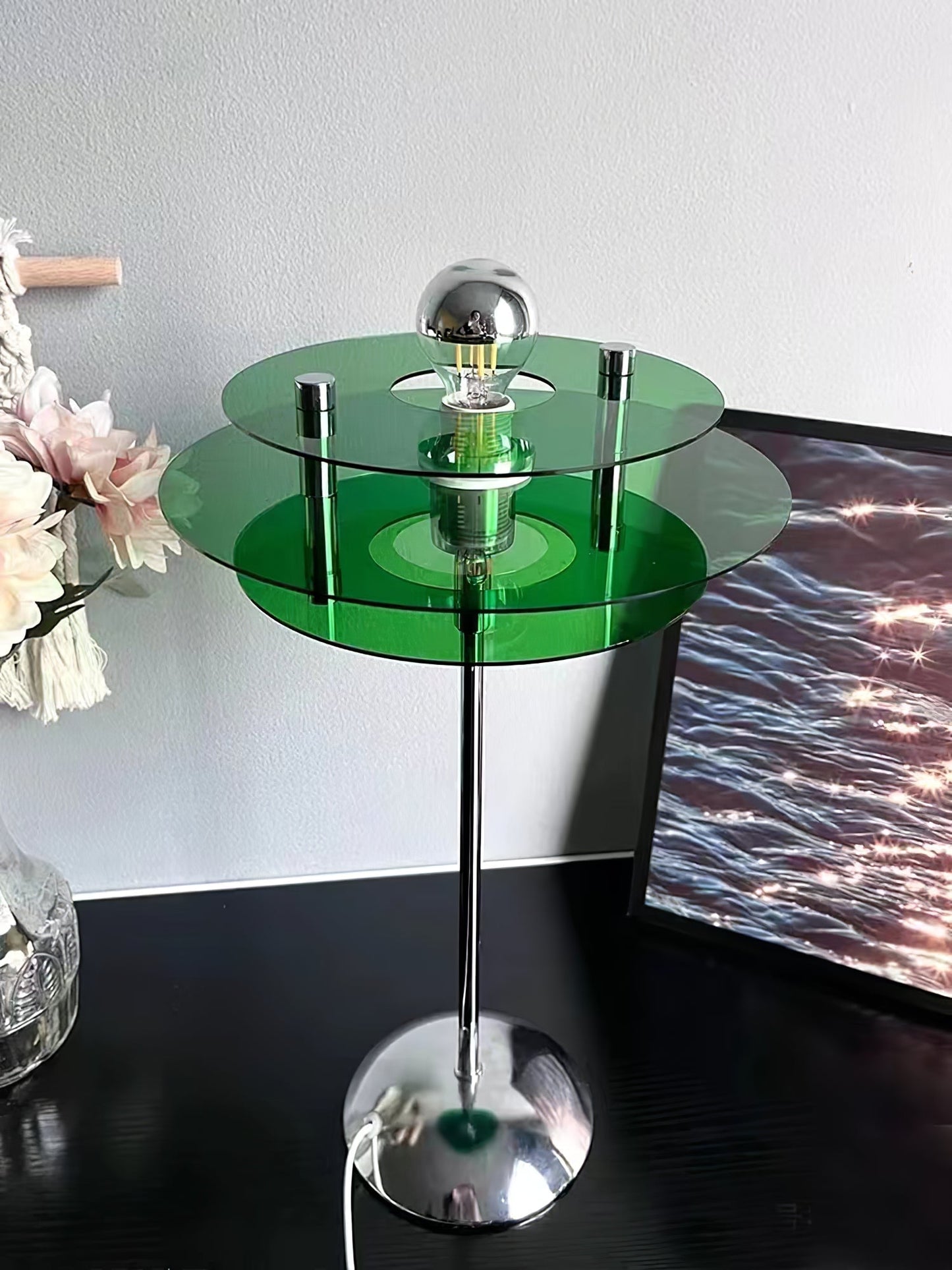 MirroredStyle - Geometrisk UFO Bordlampe