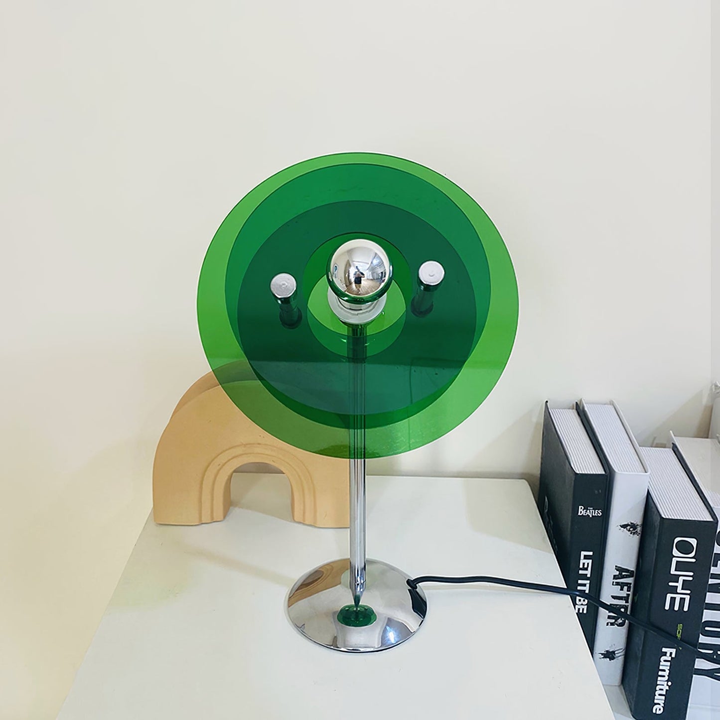 MirroredStyle - Geometrisk UFO Bordlampe