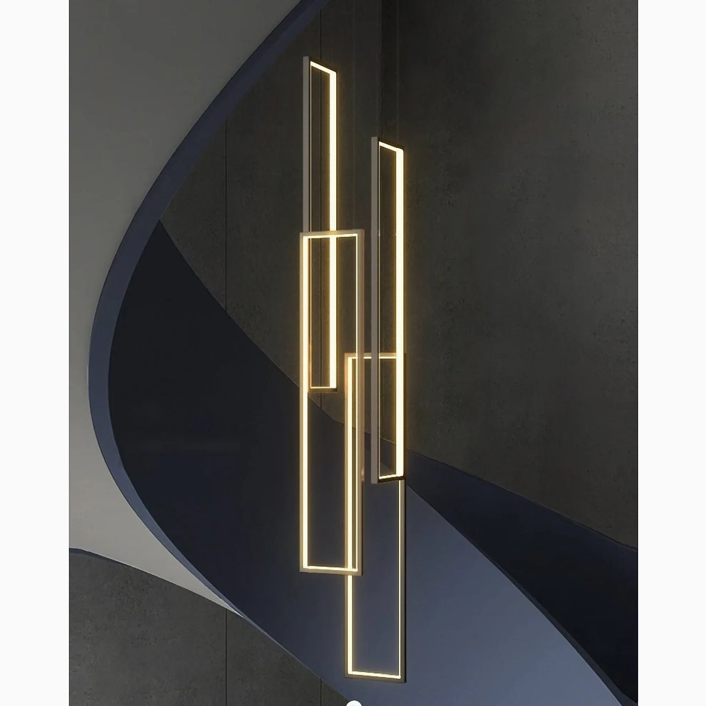 UltraLavagna - LED pendellys rektangel