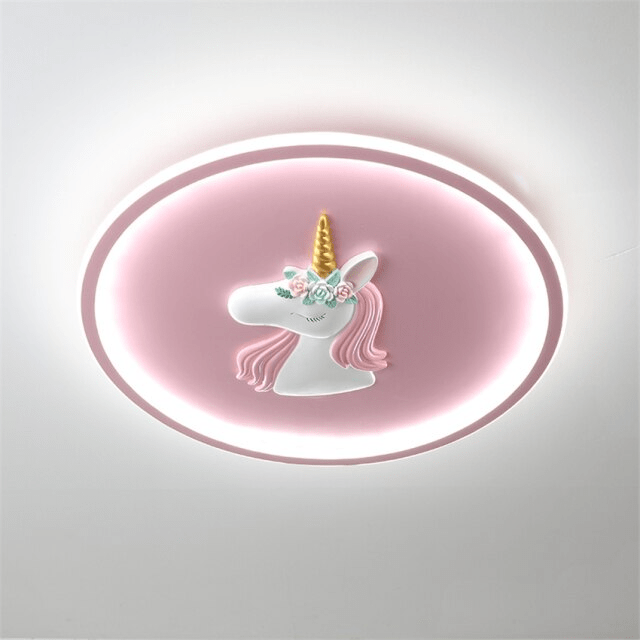 UnicornLuxe - Loftlampe med magisk enhjørningdesign og intim belysning