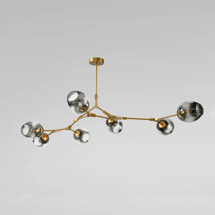BubbleGlow - Sputnik Glas Kronleuchter