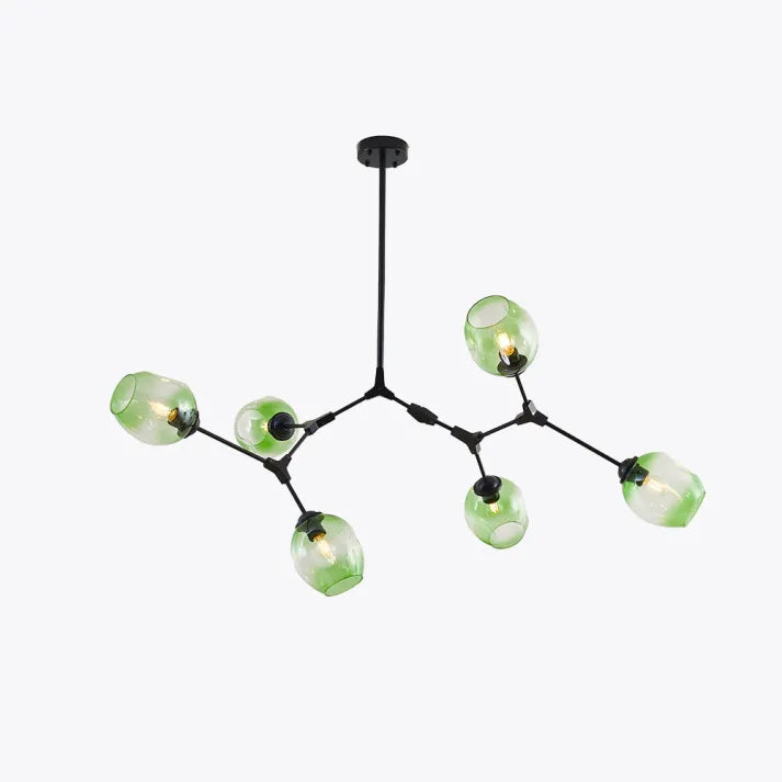 BubbleGlow - Sputnik Glas Kronleuchter