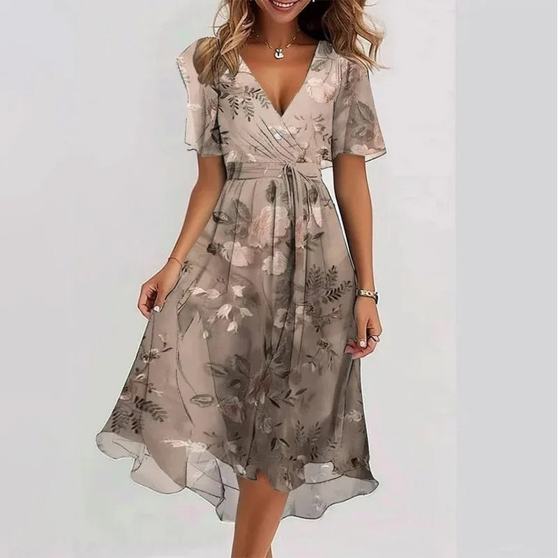 Valeria – Robe pour femmes avec imprimé floral