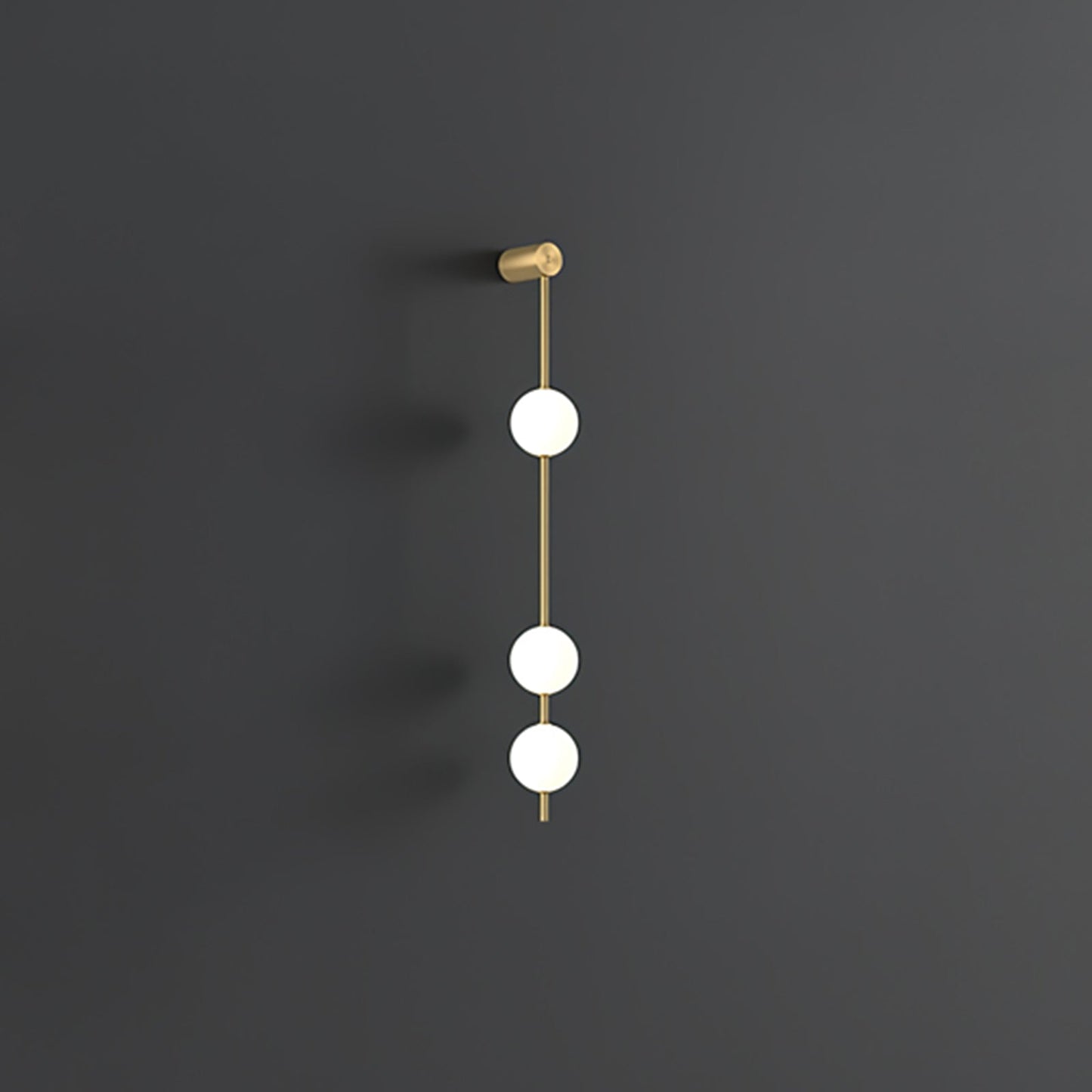 GoldStream - Moderne lodret vægbelysning