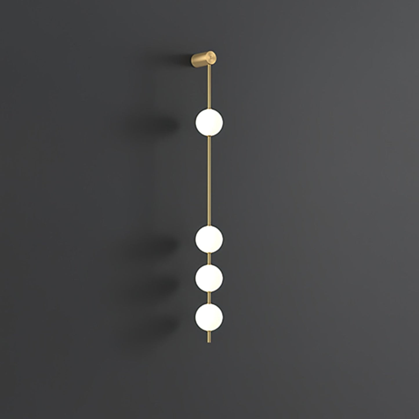 GoldStream - Moderne lodret vægbelysning