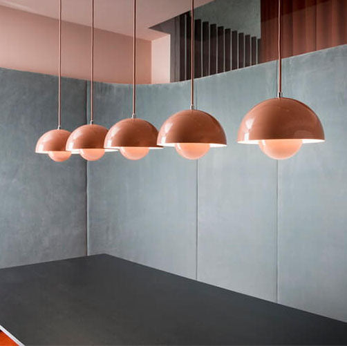 ScandiMacaron - Semi-Round Pendant Light
