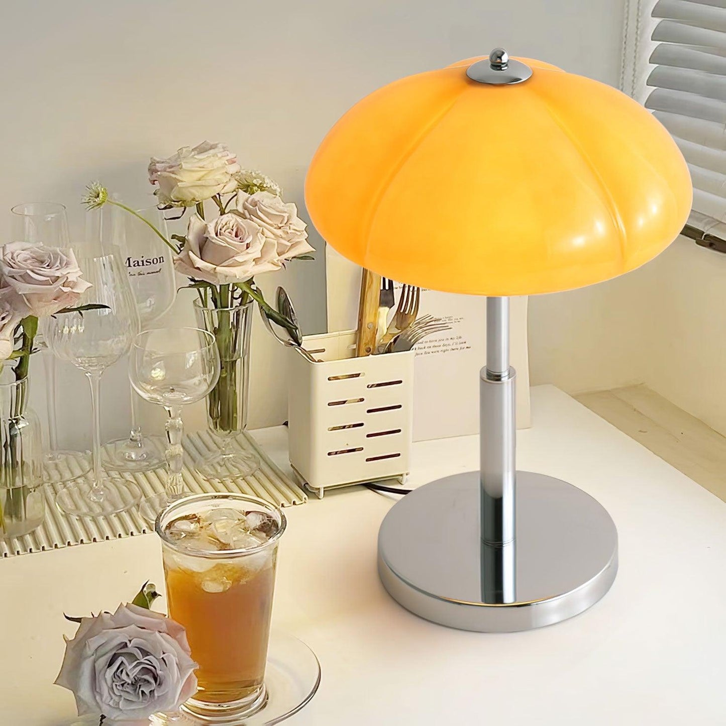 BauhausGlow - Lampe de table champignon