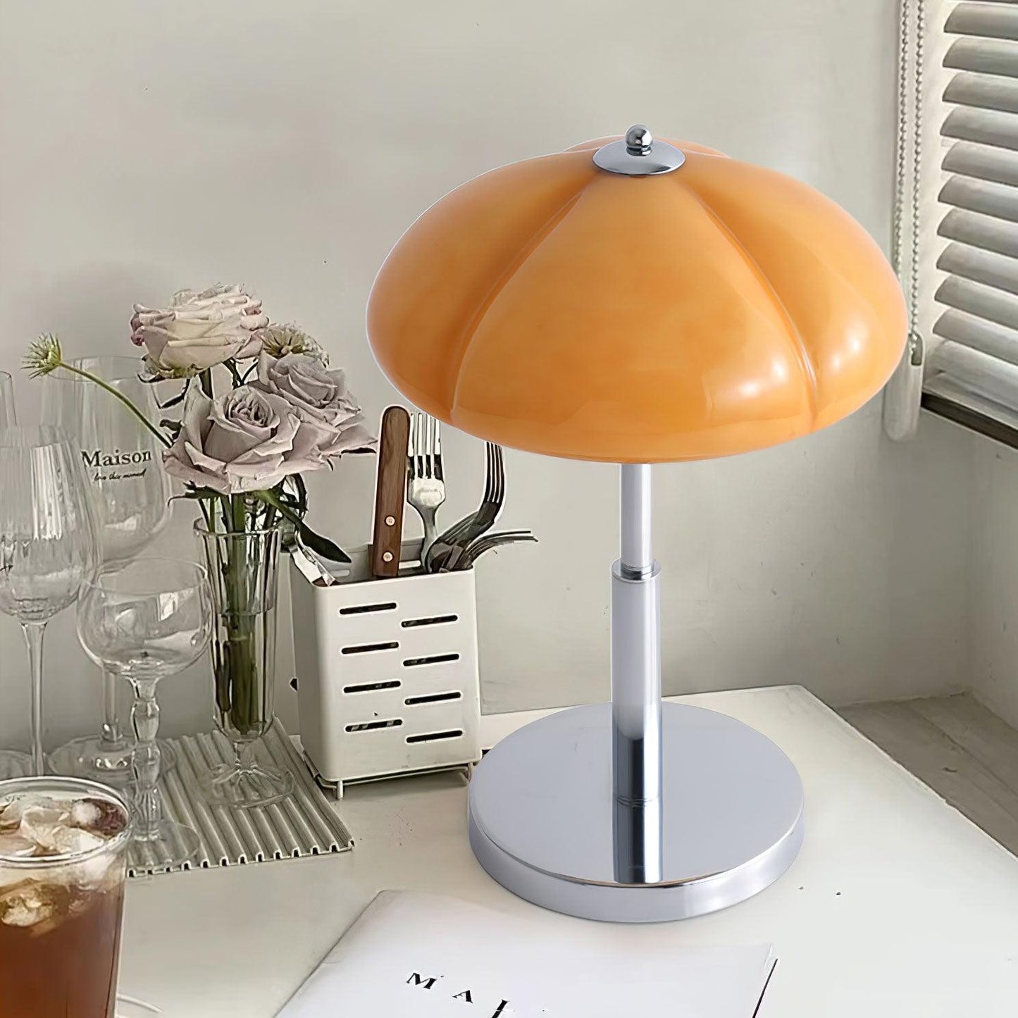BauhausGlow - Lampe de table champignon