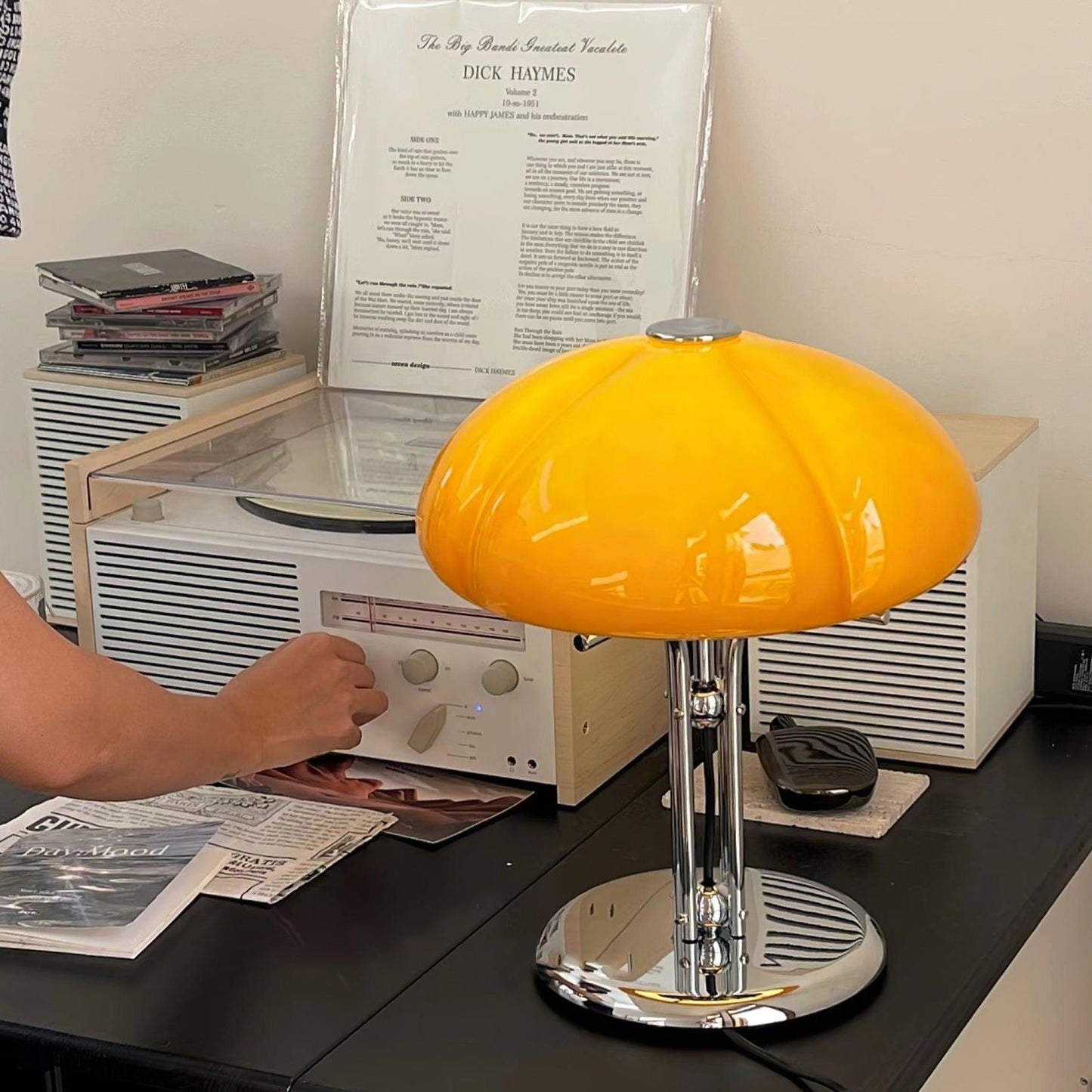 BauhausGlow - Lampe de table champignon