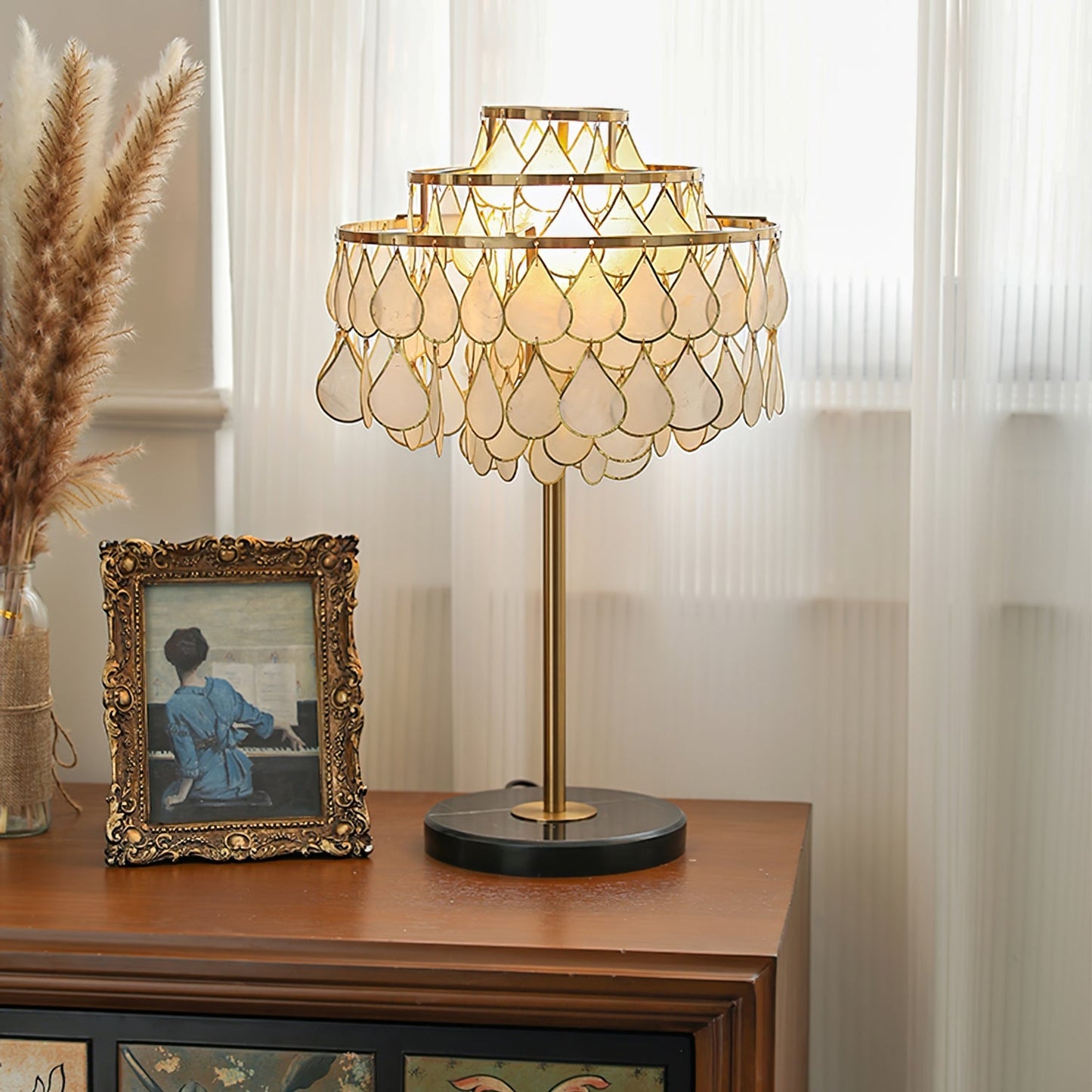 VivantShellAura - Bordlampe