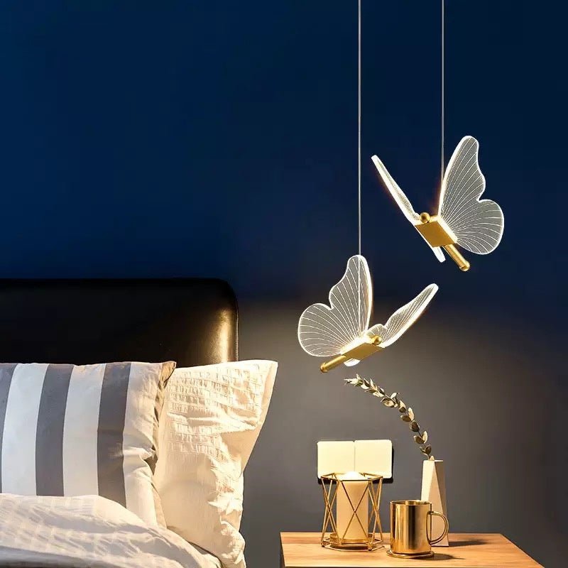 LuxeFarfalla - LED Pendant Light with Butterfly Wings