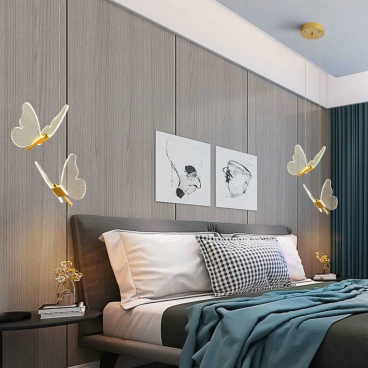 LuxeFarfalla - LED Pendant Light with Butterfly Wings