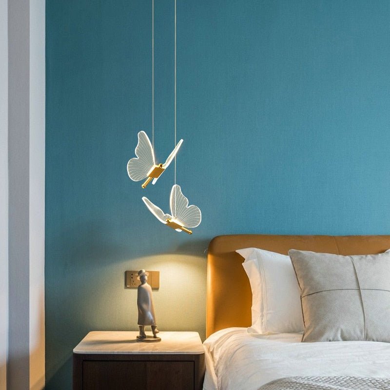 LuxeFarfalla - LED Pendant Light with Butterfly Wings