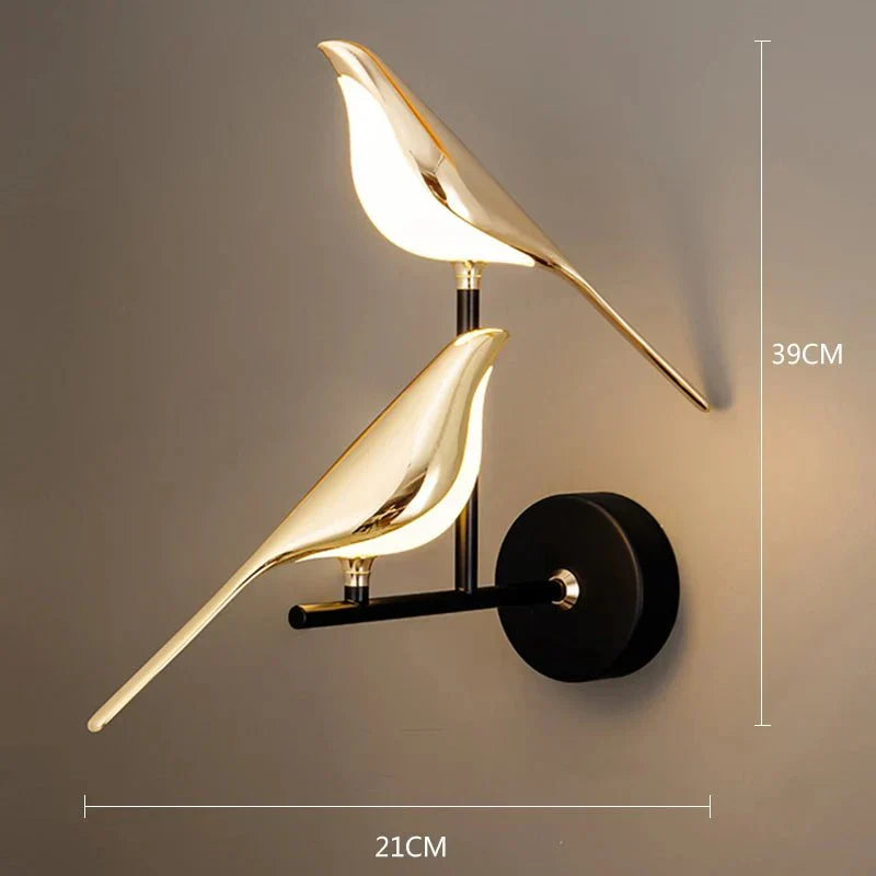 BirdSong - LED Vogel-Wandlampe