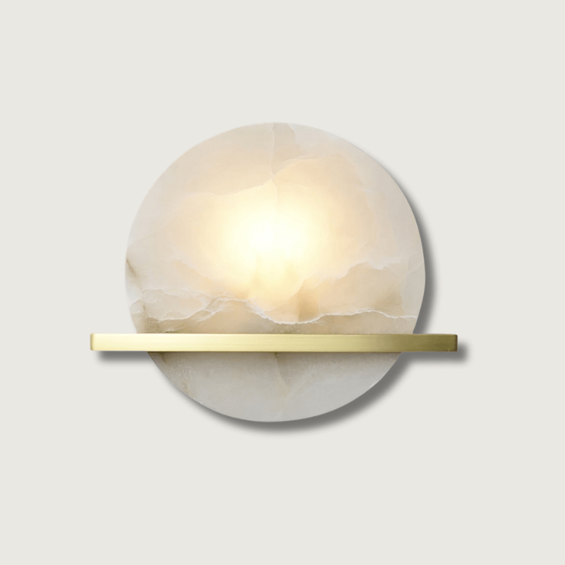 NordicLuxe - Marmor Wandlampe