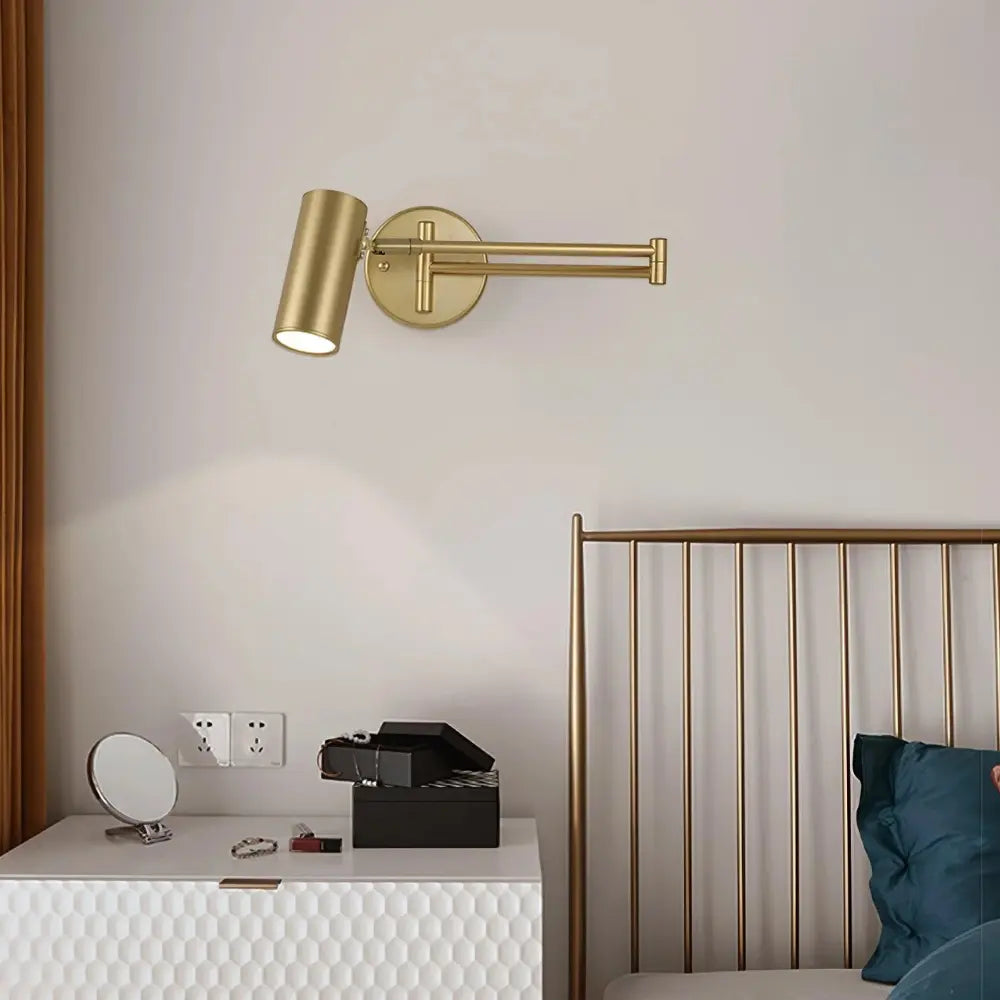 ScandiGlow | Minimalistisk væglampe med fleksibel arm