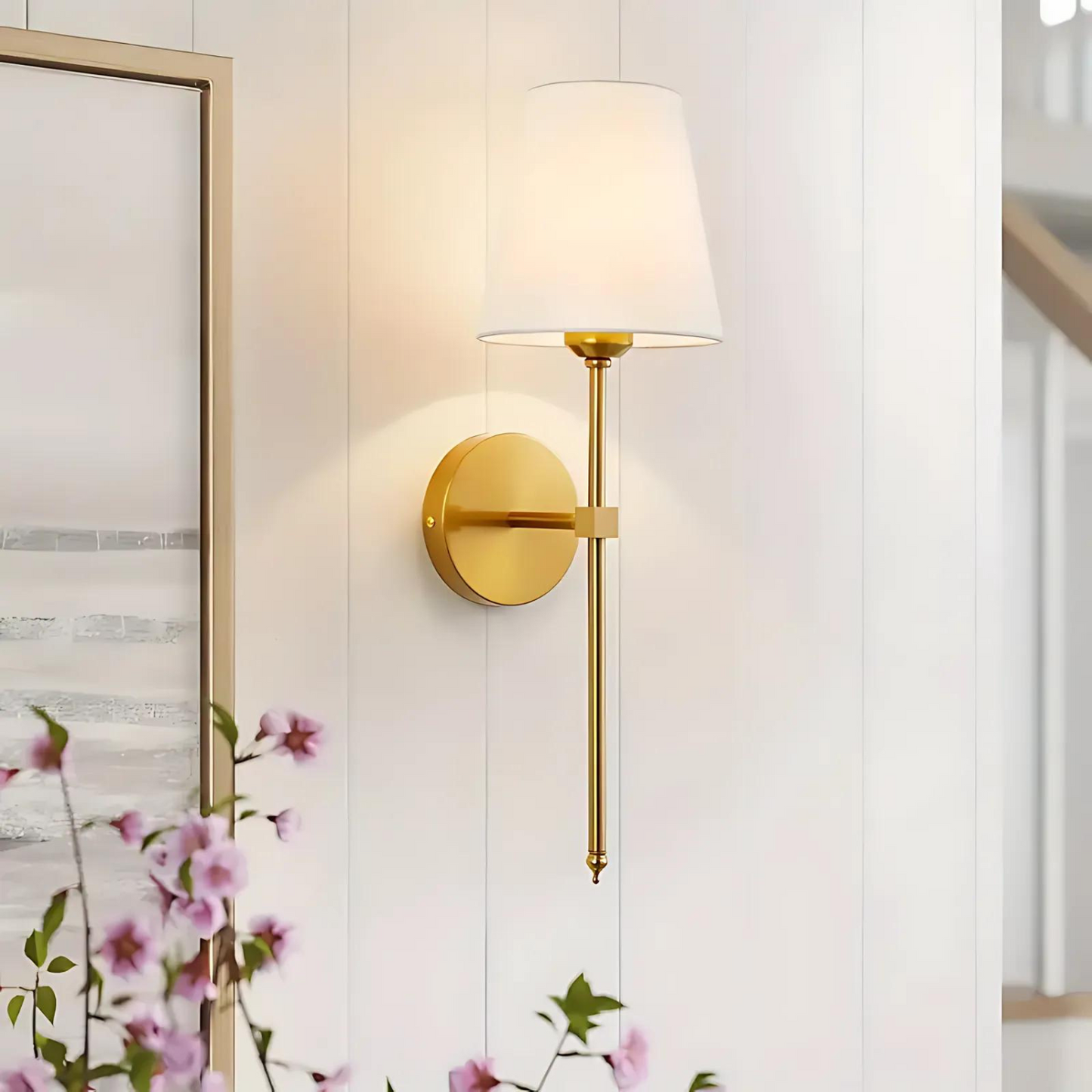 RoyalGlow - Trådløs Væglampe med Luksuriøst Design