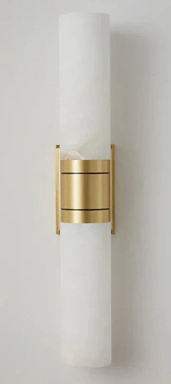 CopperGlow - Marmor Væglampe med Kreativt Design