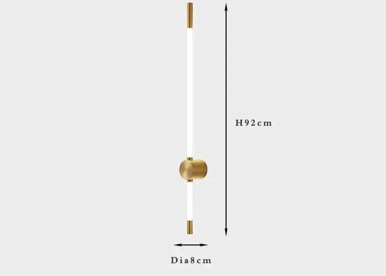 LumiLinea - Slank Minimalistisk Væglampe