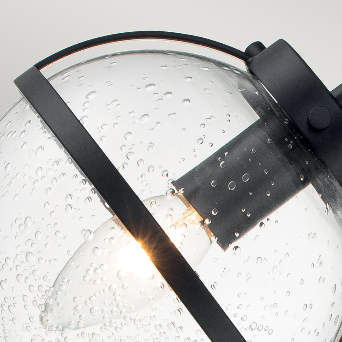 BrassLuxe - 3-Light Wall Lamp Black