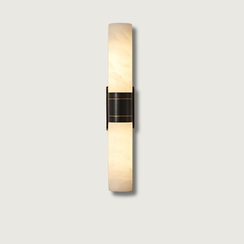 CopperGlow - Marmor Væglampe med Kreativt Design