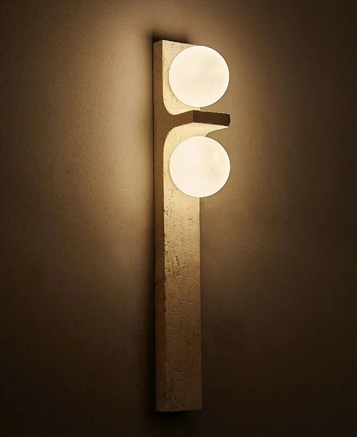 StoneGlow - LED lange strimler væglampe til stuen