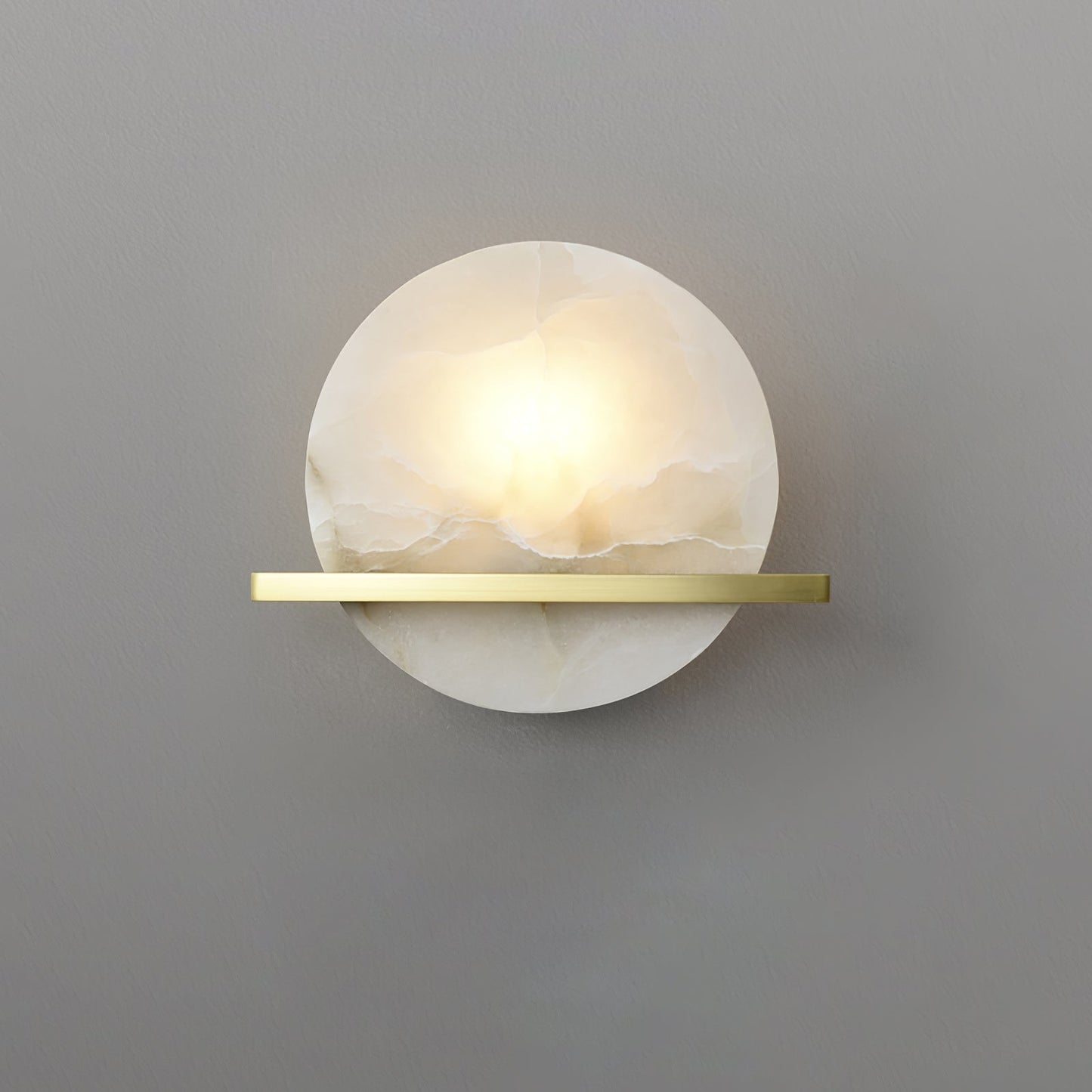NordicLuxe - Marmor Wandlampe