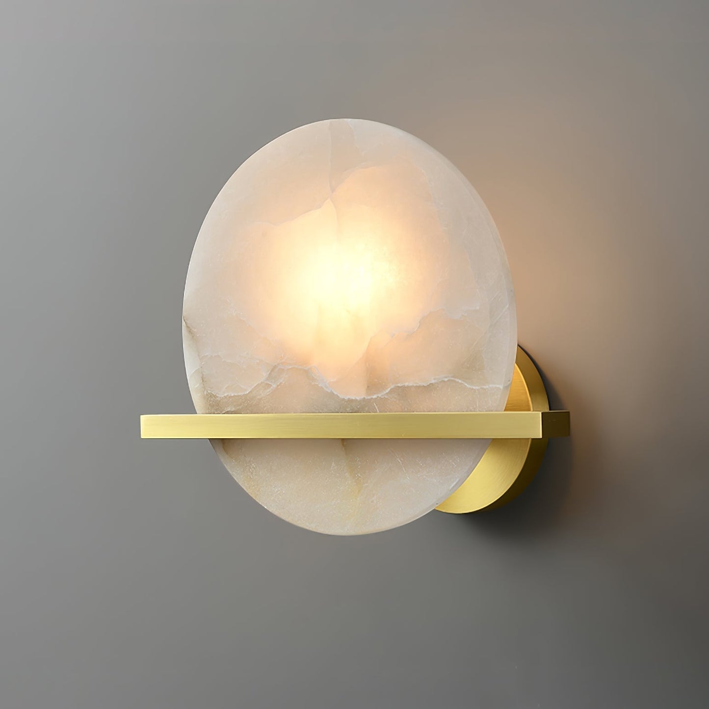 NordicLuxe - Marmor Wandlampe