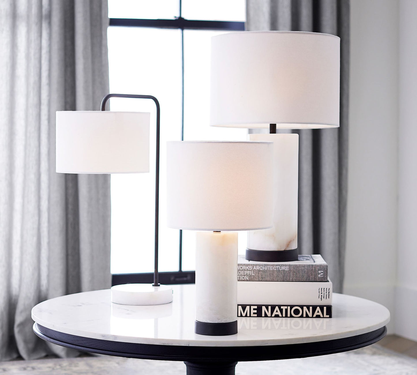 WindhamMarble - Bordlampe