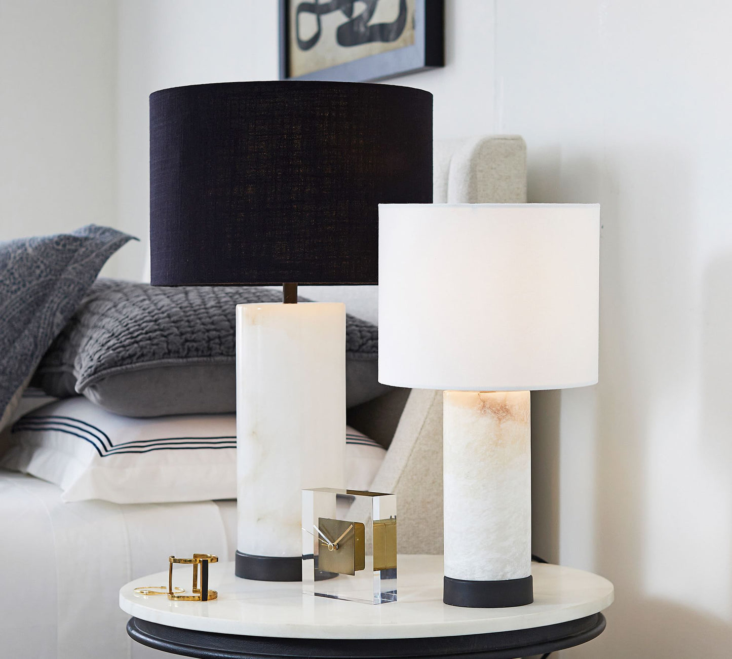 WindhamMarble - Bordlampe