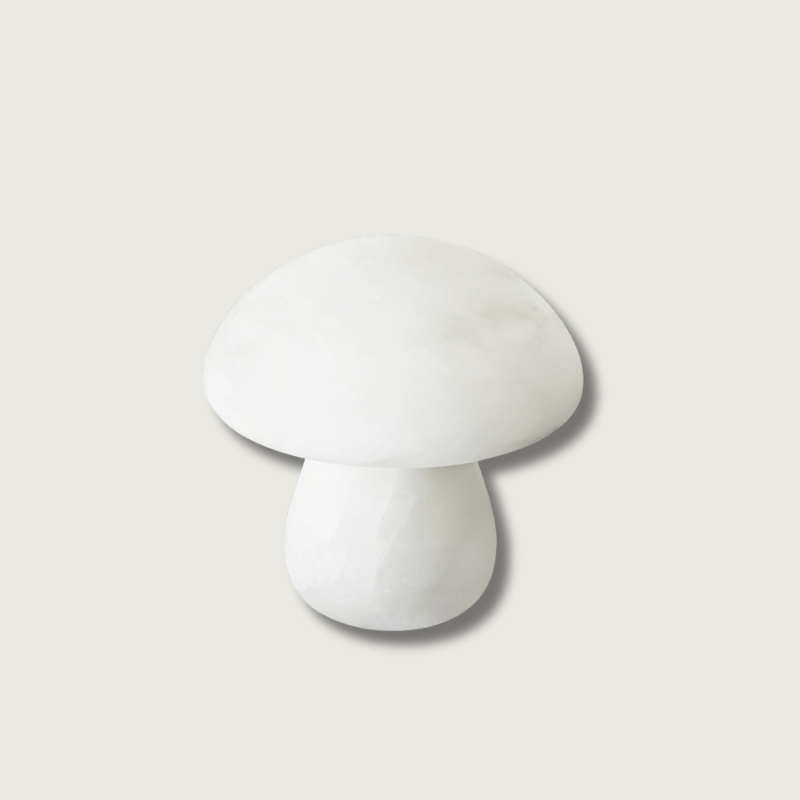 MushroomAura - Alabaster Table Lamp