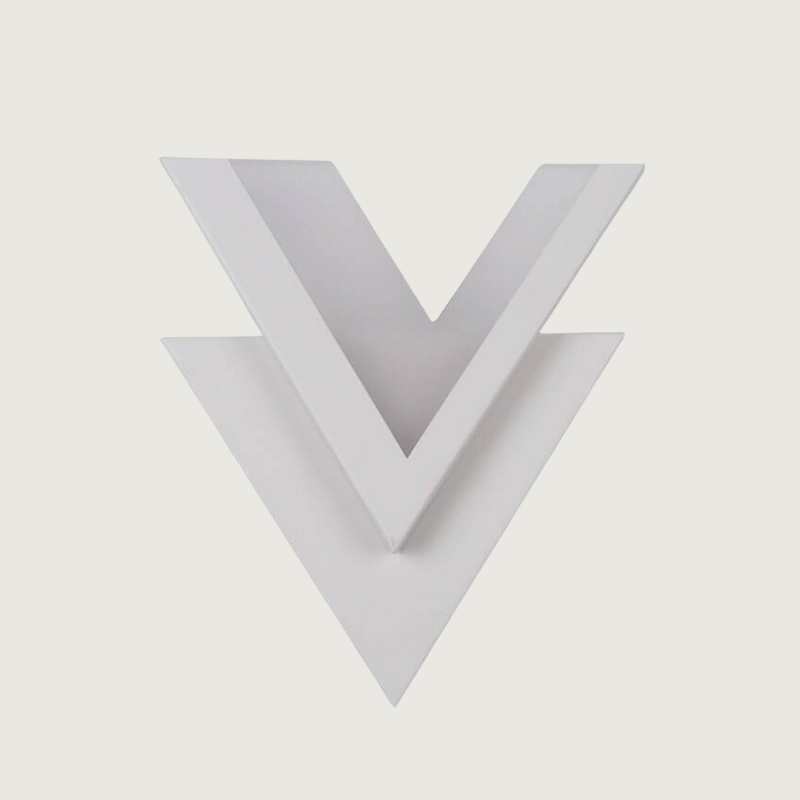 VGlow - Lampe murale LED avec forme en V créative