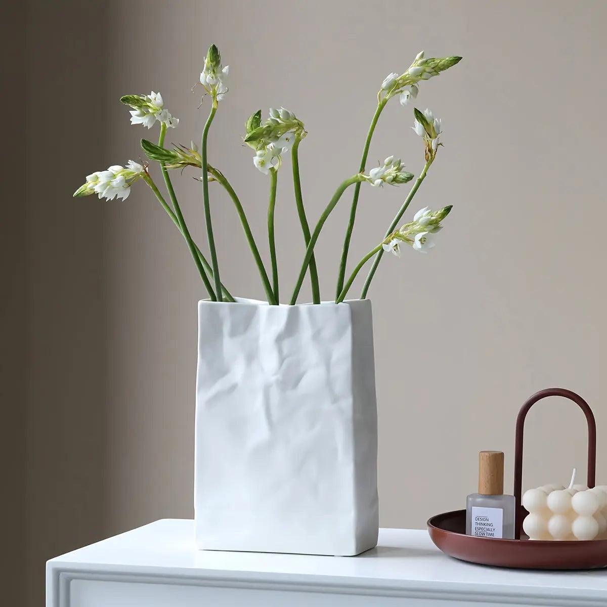 PaperCraft - Multifunctional Paper Bag Vase