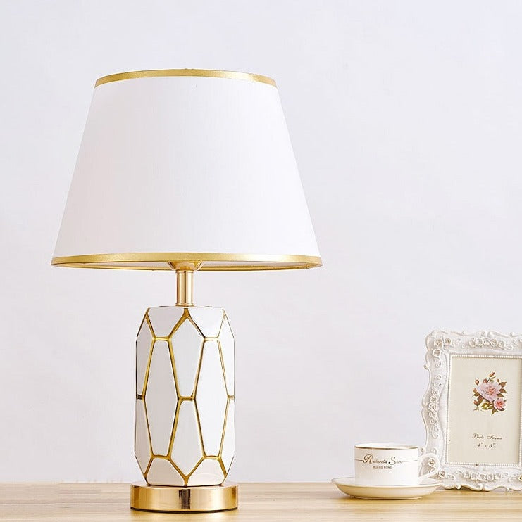 CeramicVibe - Retro Schreibtischlampe aus Keramik