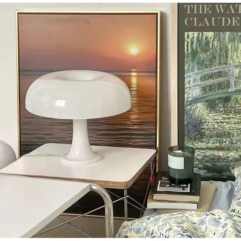 Style champignon | Lampe de table élégante