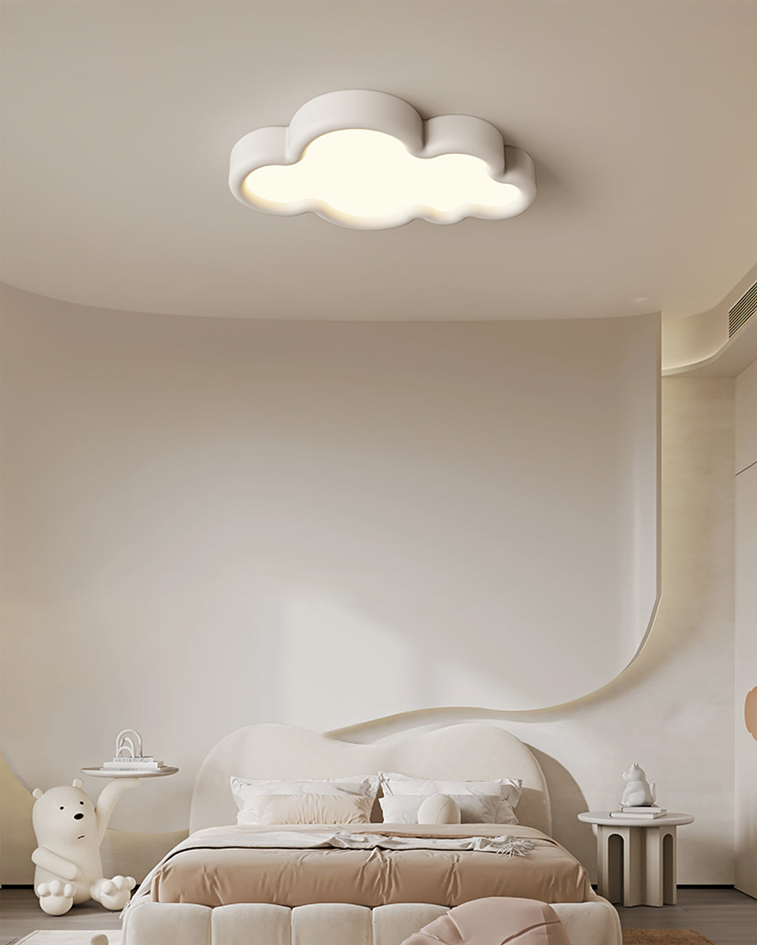 LuxeCrown - Ceiling Light with Queen Style and Subtle Lighting
