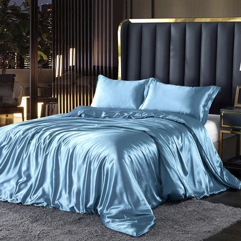 CottonGlow - Luxus Satin Bettwäsche Set