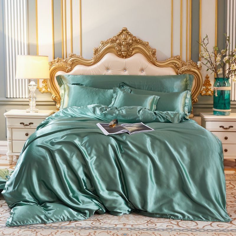 CottonGlow - Luxus Satin Bettwäsche Set
