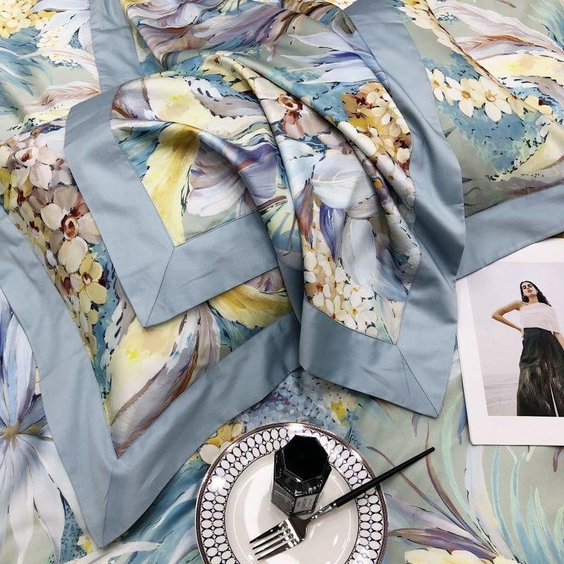 FloralHaven - Egyptian Cotton Bettbezug-Set
