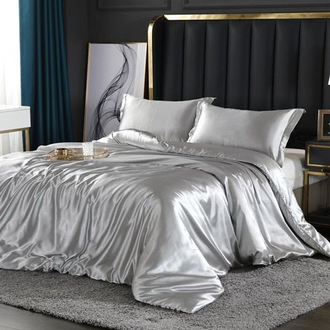 CottonGlow - Luxus Satin Bettwäsche Set