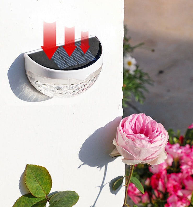 PhantomLight - Lampe Murale Solaire avec Éclairage Moderne pour l'Extérieur