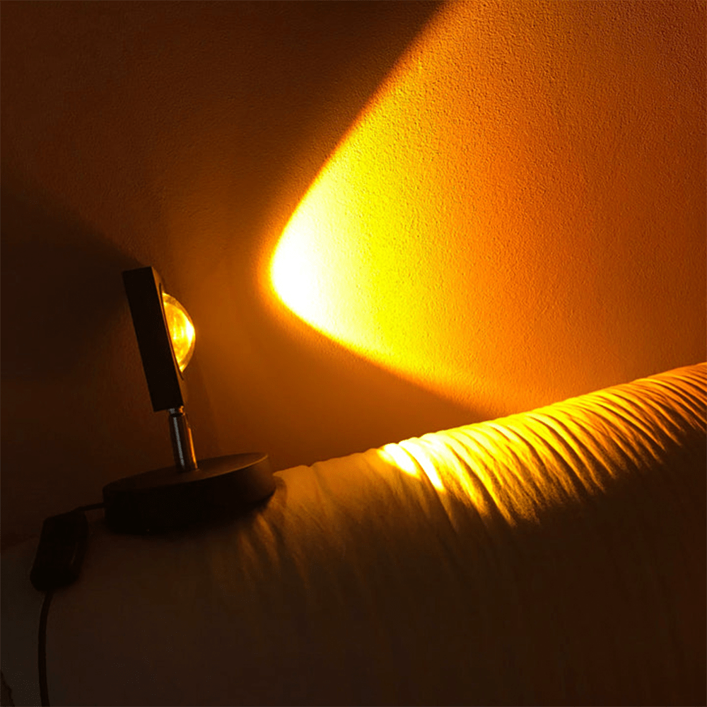 RetroRay - Bordlampe med solnedgangseffekt