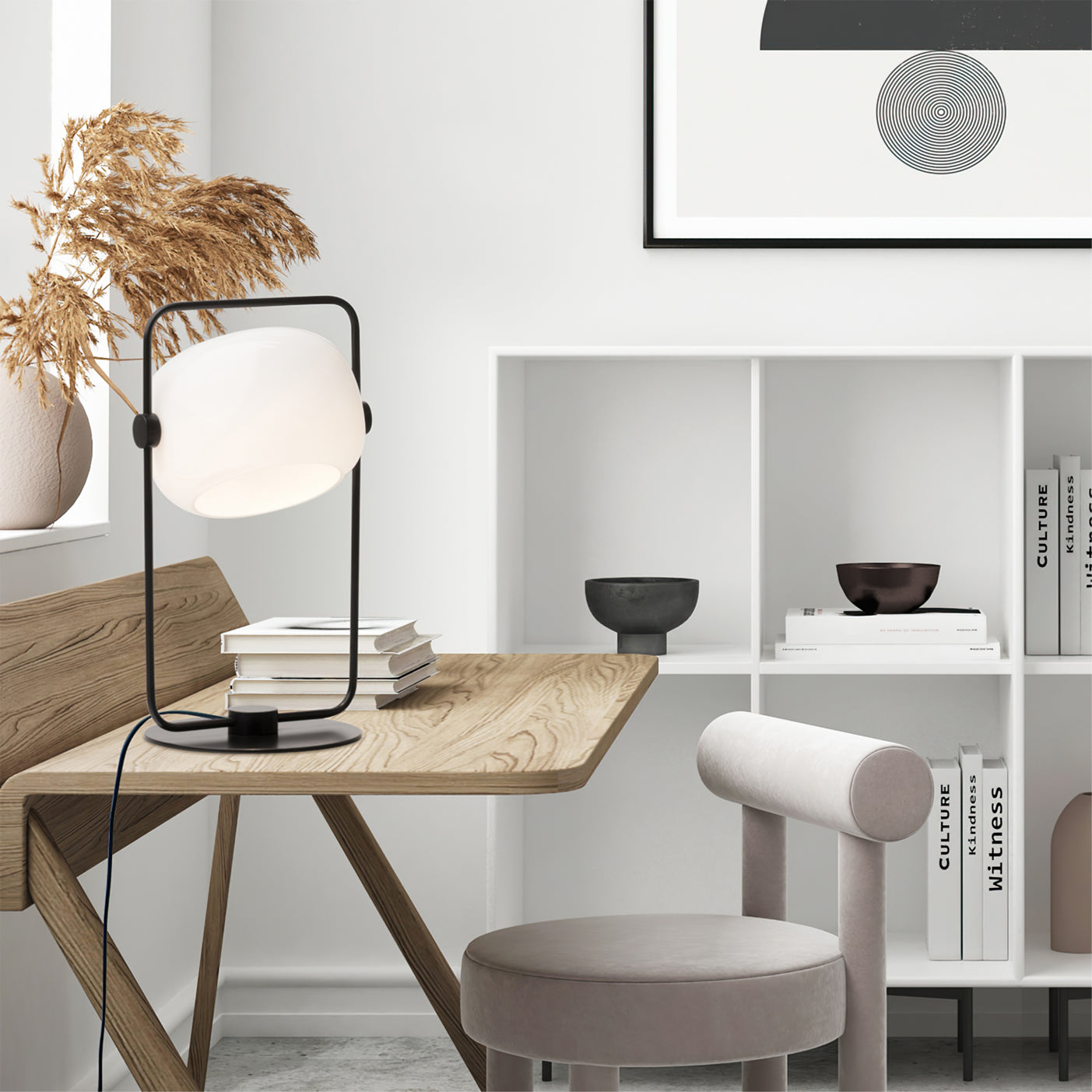 VividBeam – Lampe de table en verre au design élégant