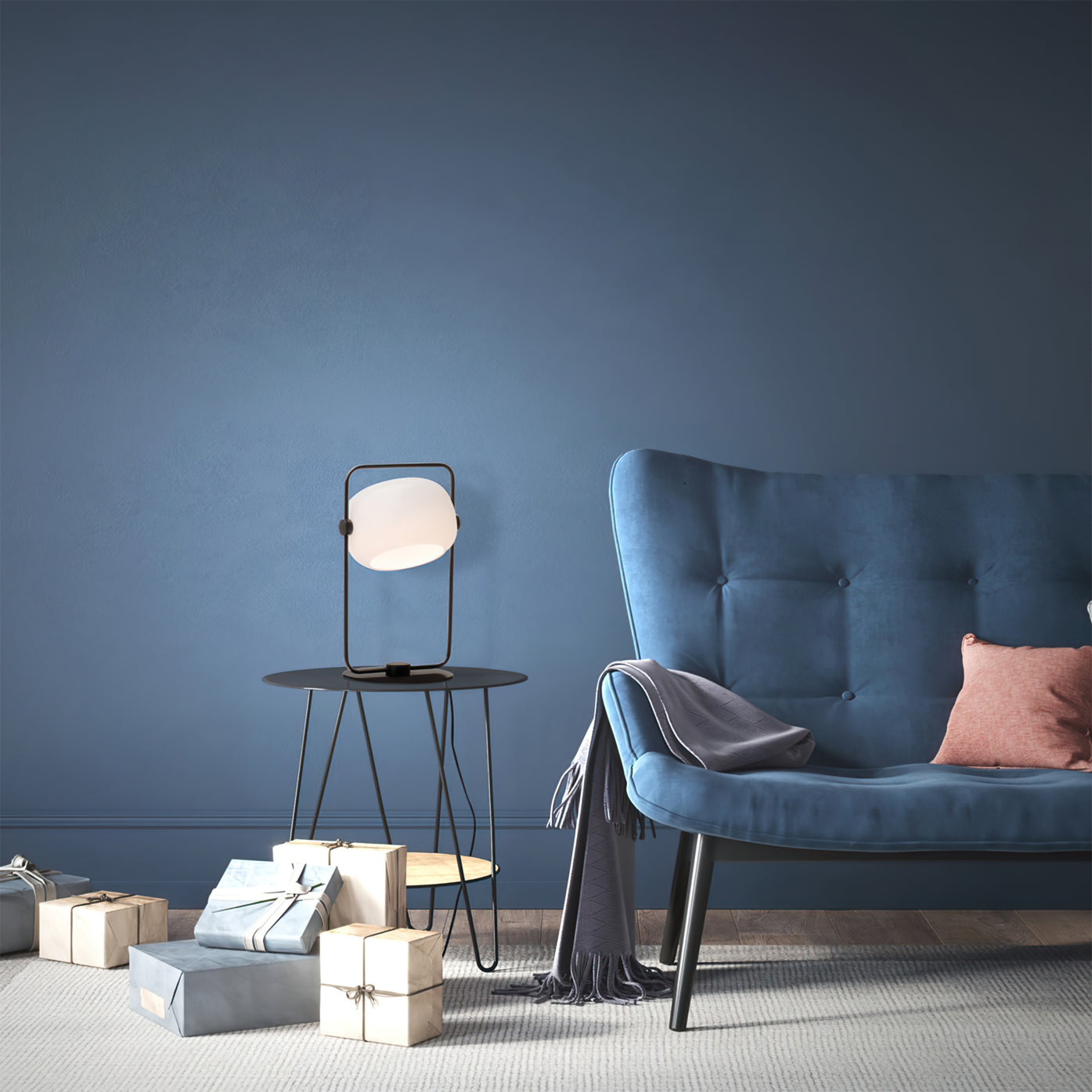 VividBeam – Lampe de table en verre au design élégant