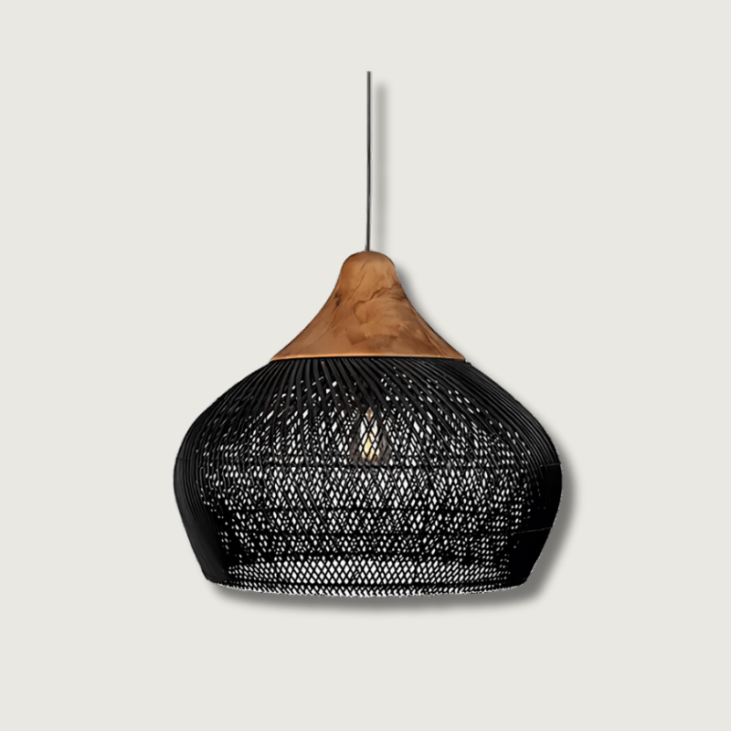 RattanDream - Boho-inspirierte handgefertigte Pendelleuchte