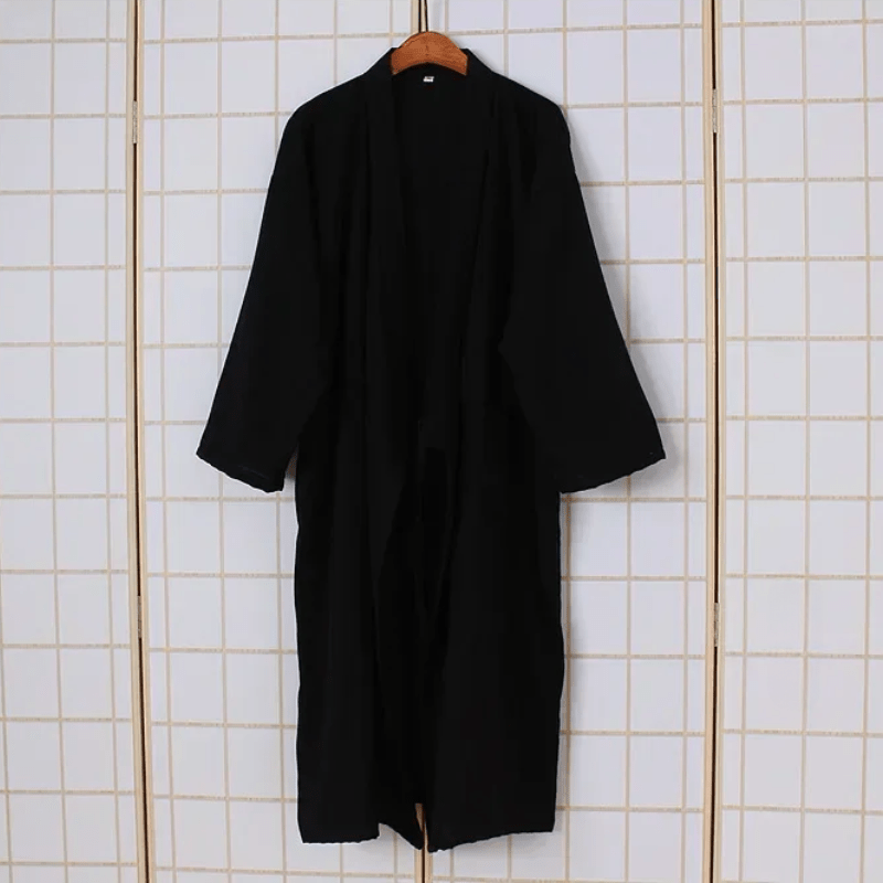 RelaxWear - Chemise de nuit en coton pour hommes élégante