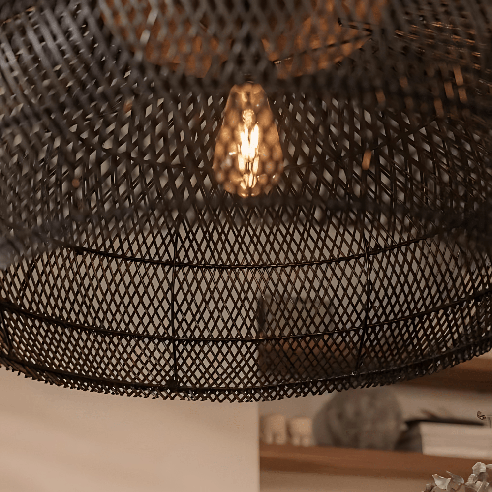 RattanDream - Boho-inspirierte handgefertigte Pendelleuchte
