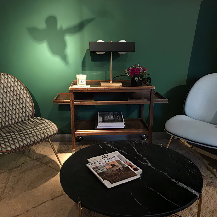 KernelLuxe - Tafellamp met organisch ontwerp en zachte gloed