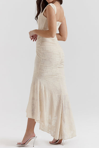 Robe Maxi à Motif Floral - Mariekje